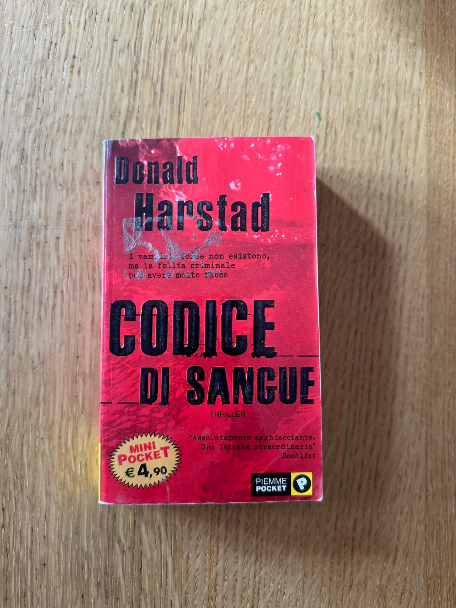 CODICE DI SANGUE - Donald Harstad - PIEMME POCKET 